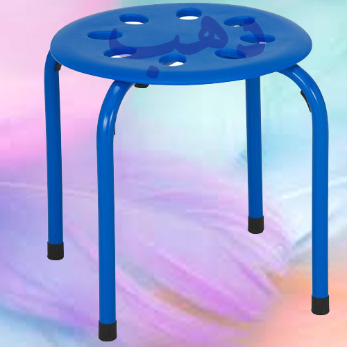 ufo metal blue chair